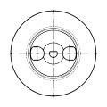 Program Washer Disc - 3872938208 Scale Disc Oven Switch [Electrolux Aeg]